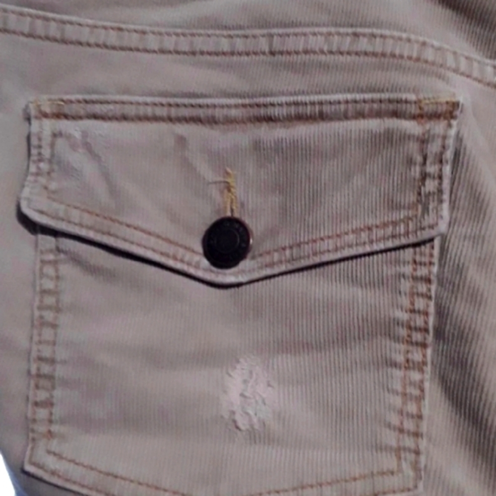 VTG 90'S OLDNAVY Tan Couduroy Pants Sz 18
